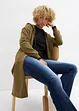 Extra lang sweatvest met splitten opzij, bonprix