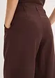 Wijde bandplooibroek met stretch, bonprix