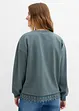 Sweater met kanten rand, bonprix
