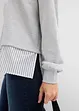 Sweater met blouse, bonprix