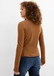 Geribd shirt met biologisch katoen, bonprix