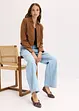Imitatieleren jas in wildleder look, bonprix