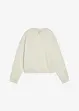 Oversized sweater van biologisch katoen, bonprix