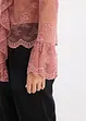Blouse met kant, bonprix