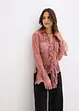 Blouse met kant, bonprix