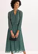 Gedessineerde chiffon jurk, bonprix