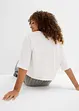 Oversized sweater in een zachte katoenmix, bonprix
