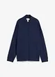 Oversized vest met zijde, bonprix