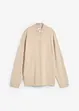 Oversized vest met zijde, bonprix