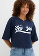 Oversized sweater in een zachte katoenmix, bonprix