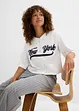 Oversized sweater in een zachte katoenmix, bonprix