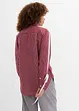 Oversized overhemdblouse van biologisch katoen, bonprix
