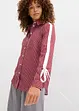 Oversized overhemdblouse van biologisch katoen, bonprix