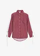 Oversized overhemdblouse van biologisch katoen, bonprix