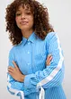 Oversized overhemdblouse van biologisch katoen, bonprix