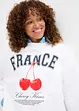 Oversized sweater van biologisch katoen, bonprix