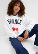 Oversized sweater van biologisch katoen, bonprix