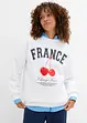 Oversized sweater van biologisch katoen, bonprix