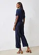 Flared broek met wol, bonprix