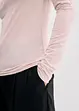 Licht longsleeve met boothals, bonprix