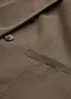 Lang mouwloos vest van twill, bonprix
