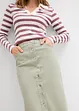 Midirok van twill, bonprix