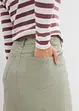 Midirok van twill, bonprix