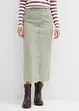 Midirok van twill, bonprix