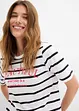 Gestreept T-shirt van puur katoen, bonprix