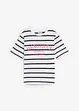 Gestreept T-shirt van puur katoen, bonprix