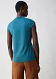 Shirt met zijde, bonprix