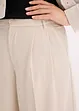 Geplooide broek met dubbele plooien, bonprix