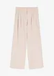 Geplooide broek met dubbele plooien, bonprix