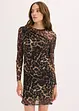 Mini jurk met plooitjes, bonprix
