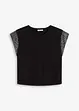 Shirt met schoudervullingen, bonprix