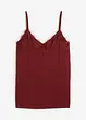 Top met wol en kant, bonprix