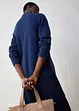 Oversized vest met zijde, bonprix
