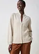 Oversized vest met zijde, bonprix