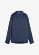 Mousselline blouse met hartjes, bonprix