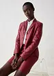 Korte blazer van lamsnappa, bonprix