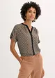 Oversized blouse  georgette, bonprix