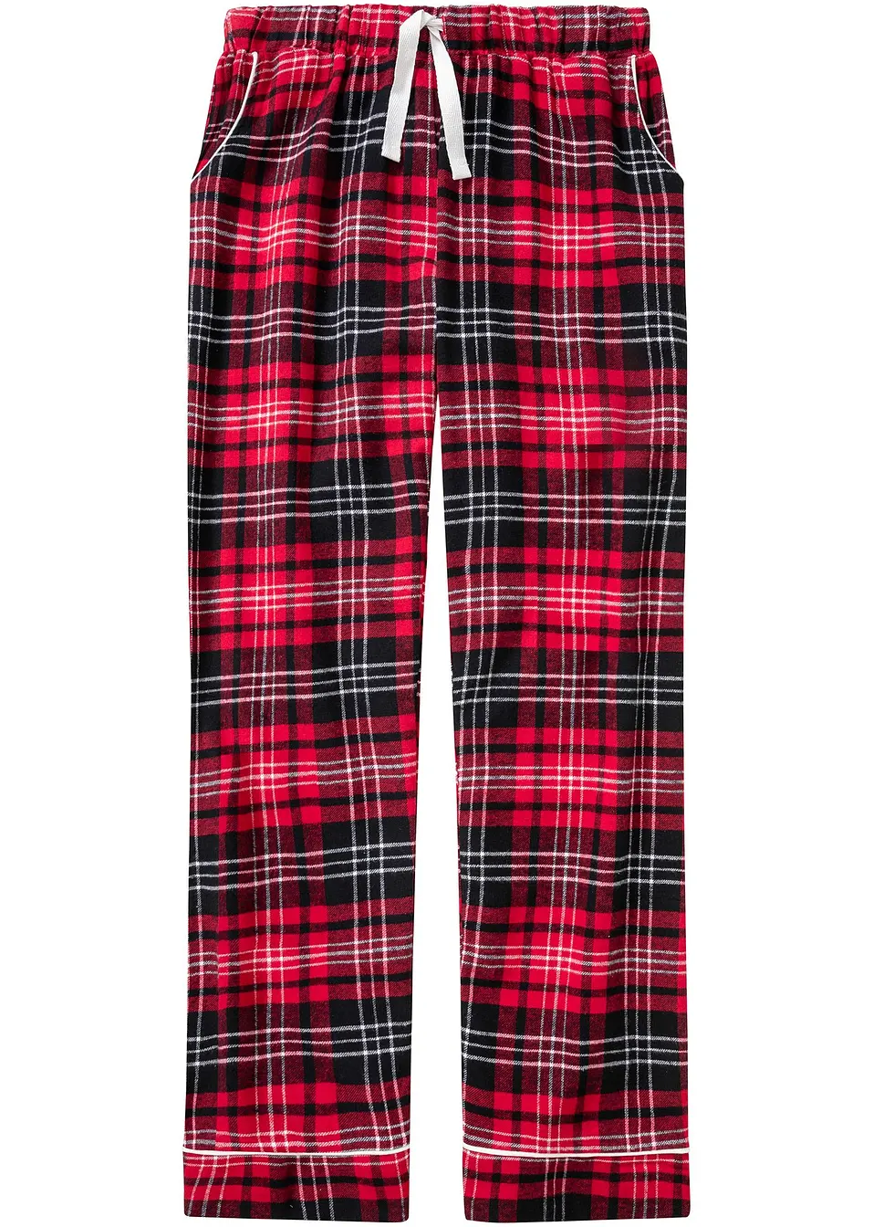 Herenbroek met zak, geruite pyjama-broek, lange slaapbroek met zakken, zachte pyjama-onderstukken, klassieke huiskleding, elastische taille, sportkleding, blauw, XL