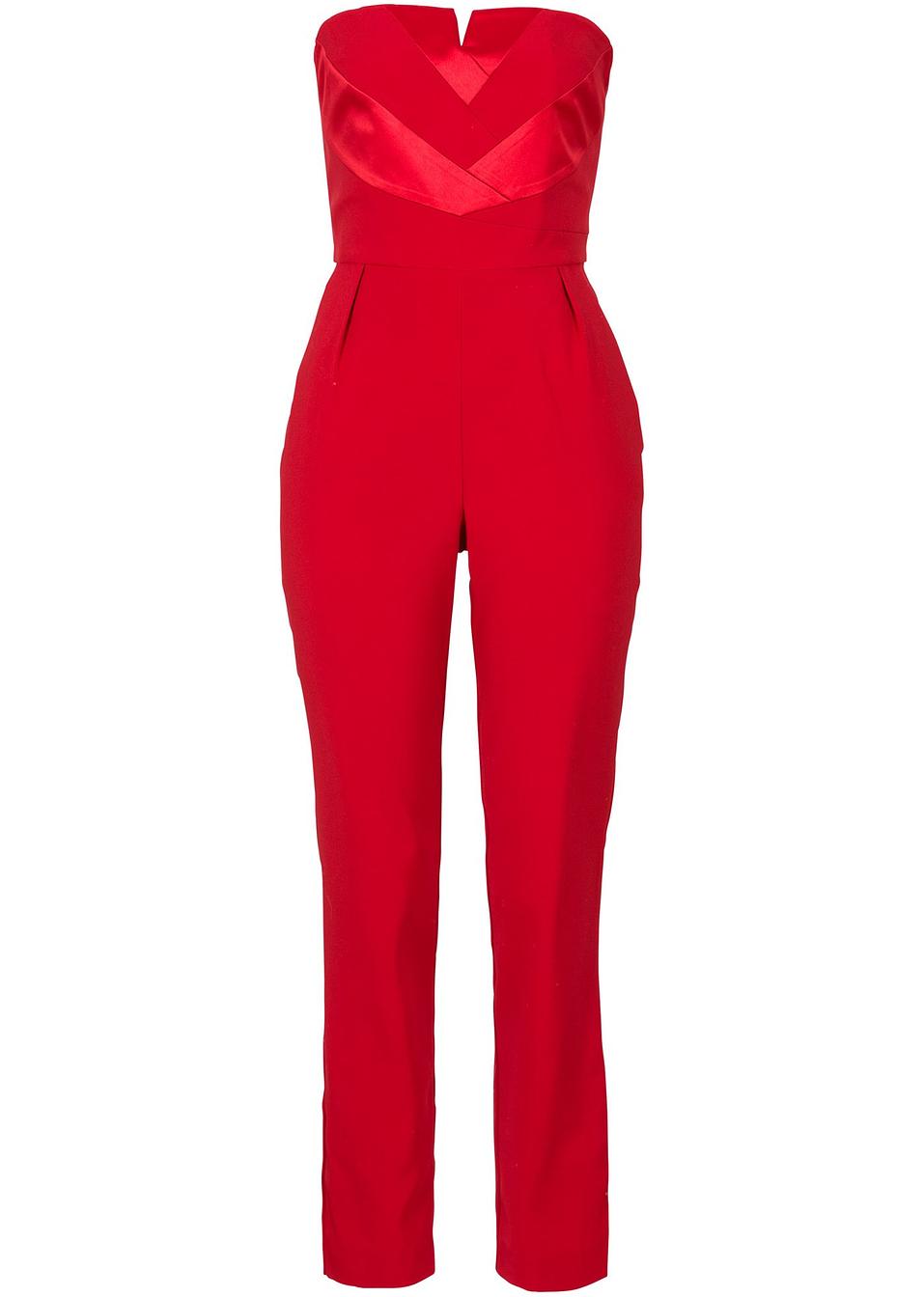 Jumpsuit rood koop online bonprix.nl