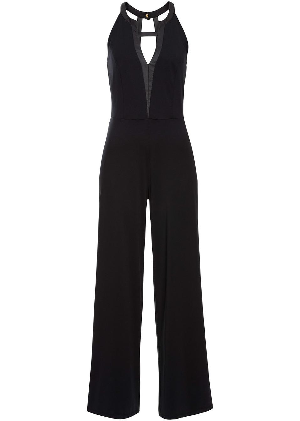 Jumpsuit zwart Dames BODYFLIRT boutique bonprix.nl