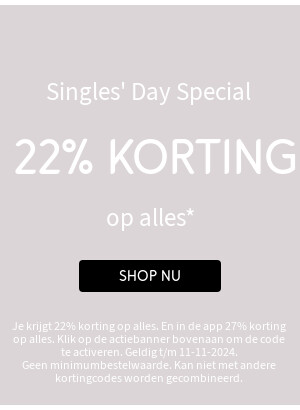 11% korting voor jou >