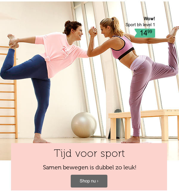 Tijd voor sport >