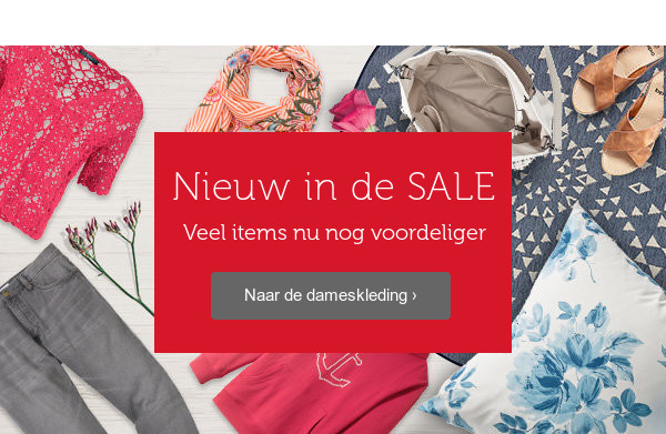 New arrivals in de Sale >