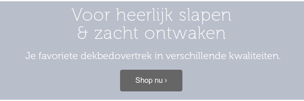 Dekbedovertrekken >