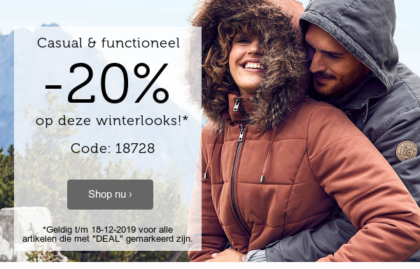 Winterdeals -20% >