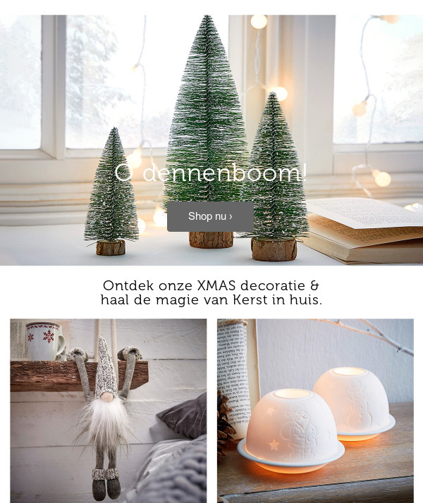 Kerstdecoratie & textiel >